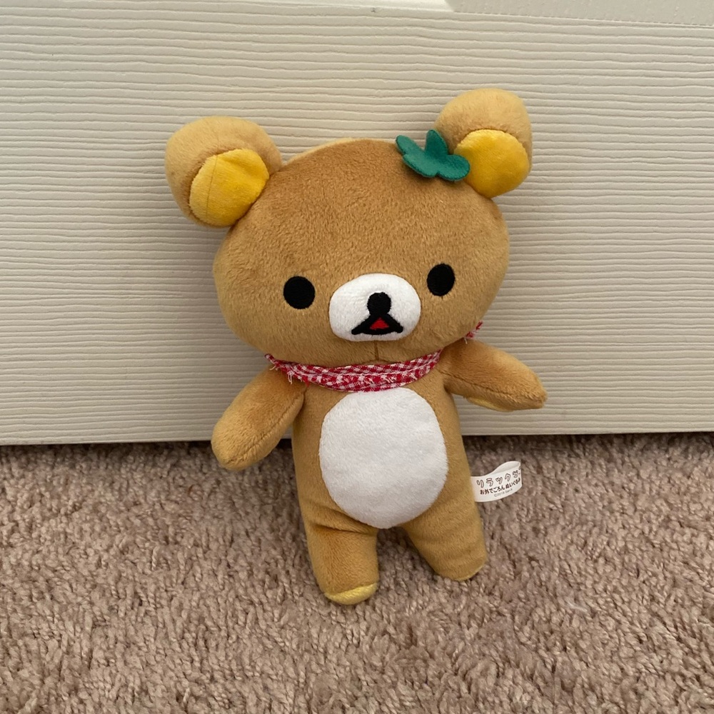 Rilakkuma clover picnic plush (Toreba Prize)